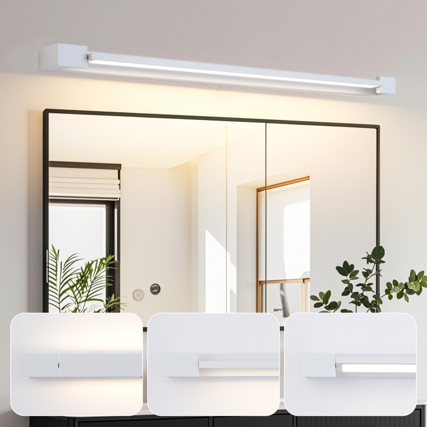 Brilagi - Illuminazione LED per specchio da bagno AQUA LINE LED/24W/230V 90 cm IP44 bianco CRI 90