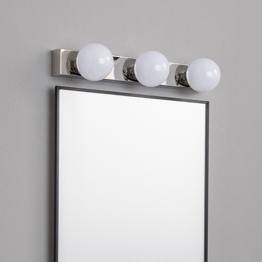 Brilagi - Illuminazione a LED per specchio da bagno HOLLYWOOD 3xLED/3W/230V 39 cm IP44 cromo lucido