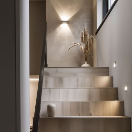 Brilagi - LED Luce per scale con sensore di movimento JACK LED/1,5W/230V 3000K/4000K/6500K bianco