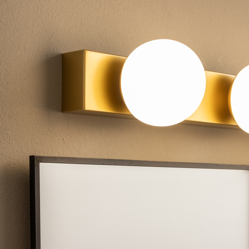 Brilagi - Illuminazione LED per specchio da bagno HOLLYWOOD 3xLED/3W/230V 39 cm IP44 oro