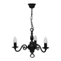 Brilagi - Kronleuchter an Kette IMPERO 3xE14/60W/230V schwarz