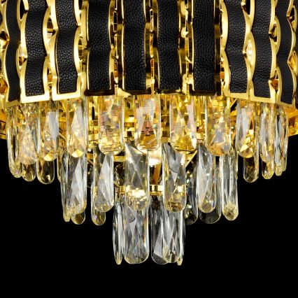 Brilagi - Kronleuchter mit Kette CRISTAL 5xE14/40W/230V Ø 38 cm