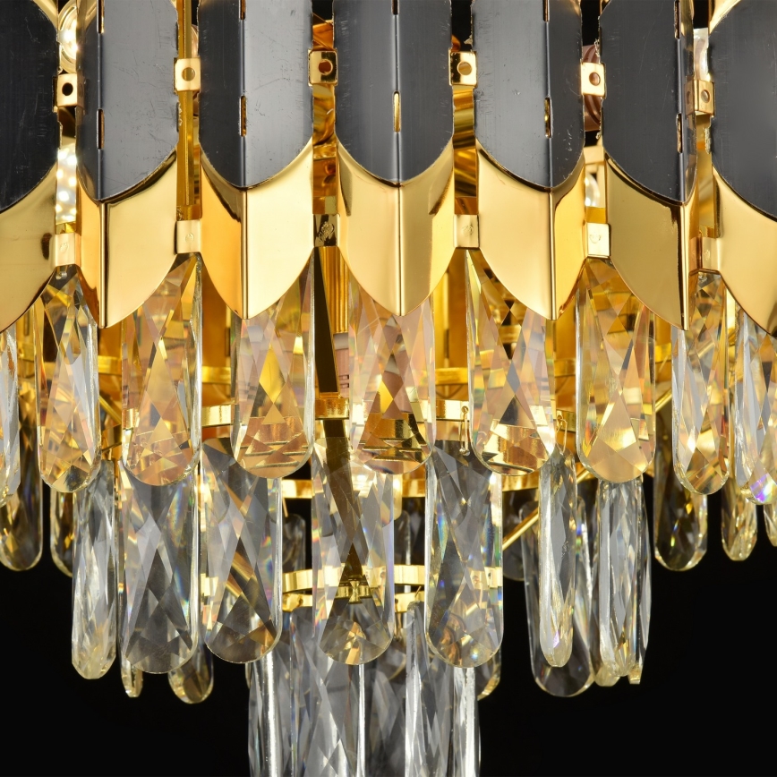 Brilagi - Kronleuchter mit Kette CRISTAL 5xE14/40W/230V Ø 38 cm