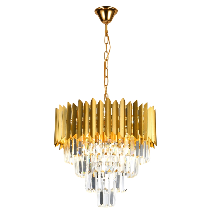 Brilagi - Kronleuchter mit Kette CRISTAL 5xE14/40W/230V Ø 45 cm