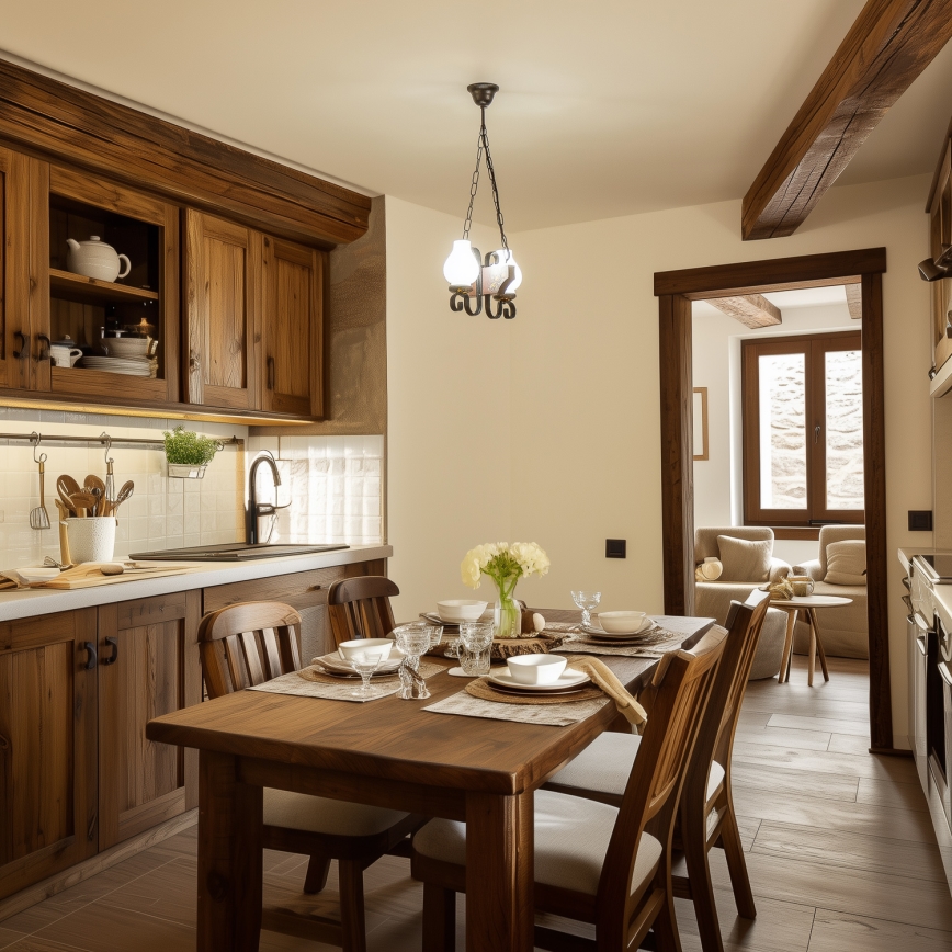 Brilagi - Kronleuchter mit Kette QUEEN 2xE14/40W/230V Buche/Wenge