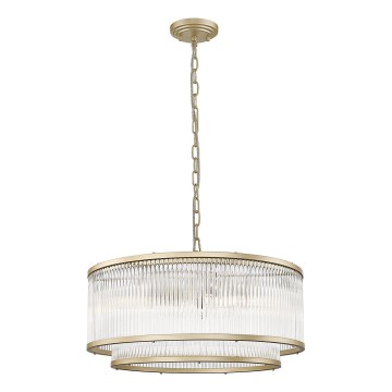 Brilagi - Kronleuchter mit Kette RAMOS 6xE14/60W/230V goldfarben