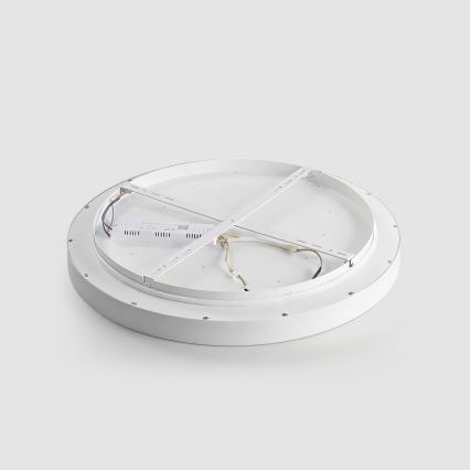 Brilagi - Plafoniera dimmerabile a LED GLASS POOL DOUBLE LED/80W/230V 3000-6000K 60 cm bianco + telecomando