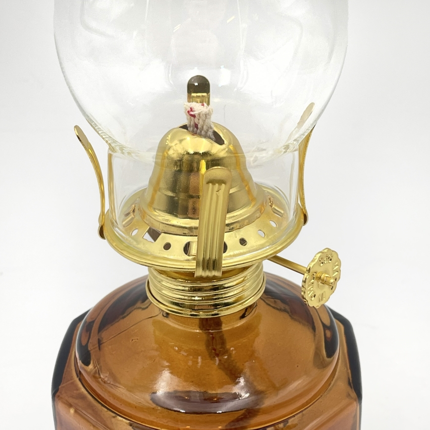Brilagi - Lampada a petrolio MERLIN arancione