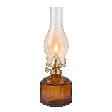 Brilagi - Lampada a petrolio MERLIN arancione