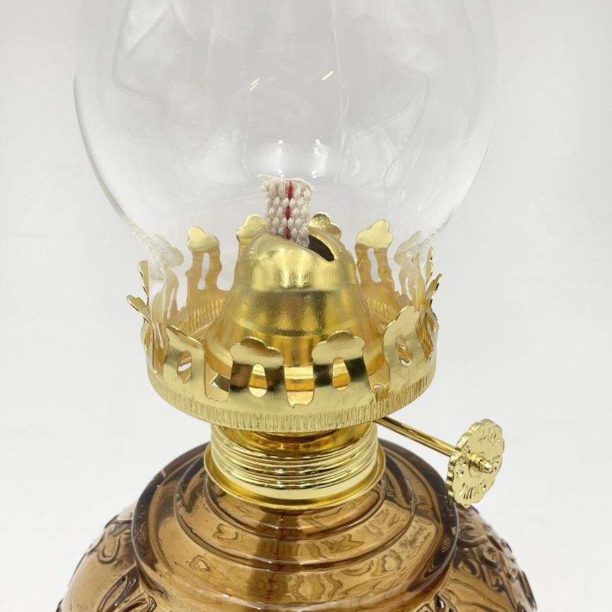 Brilagi - Lampada a petrolio MERLIN arancione
