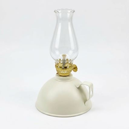 Brilagi - Lampada a petrolio MERLIN bianca