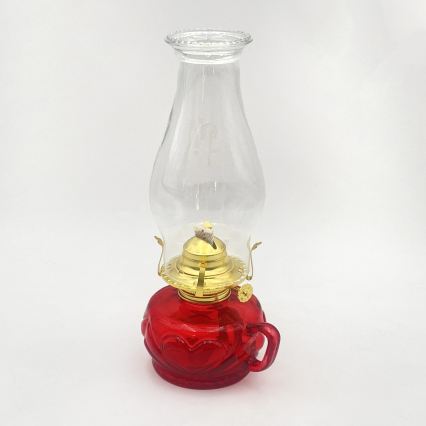 Brilagi - Lampada a petrolio MERLIN rossa