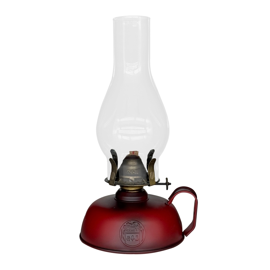 BRILAGI - Lampada a petrolio MERLIN rossa