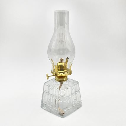 Brilagi - Lampada a petrolio MERLIN trasparente/dorata