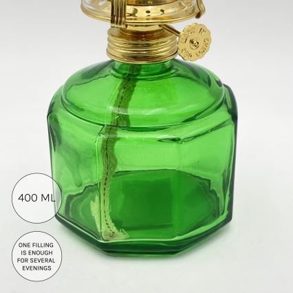 Brilagi - Lampada a petrolio MERLIN verde