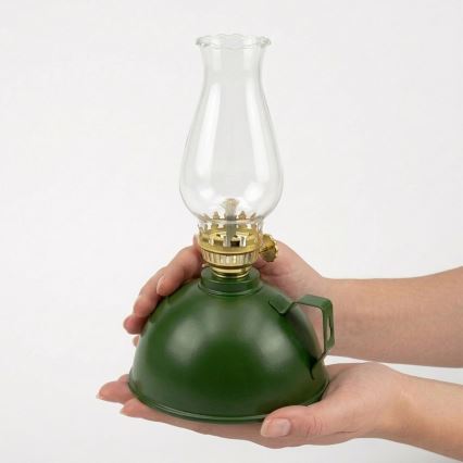 BRILAGI - Lampada a petrolio MERLIN verde