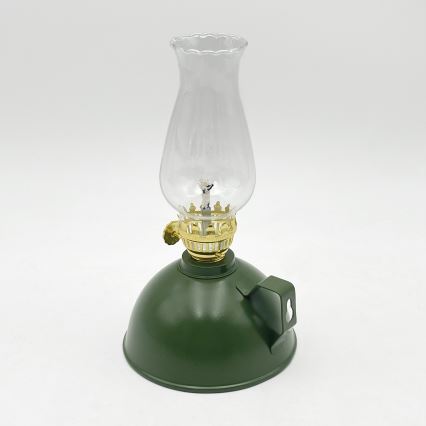BRILAGI - Lampada a petrolio MERLIN verde
