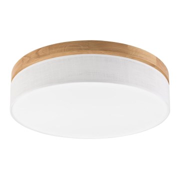 Brilagi - Lampada a soffitto LED BELLADONNA LED/36W/230V diam. 50 cm bianco/rovere