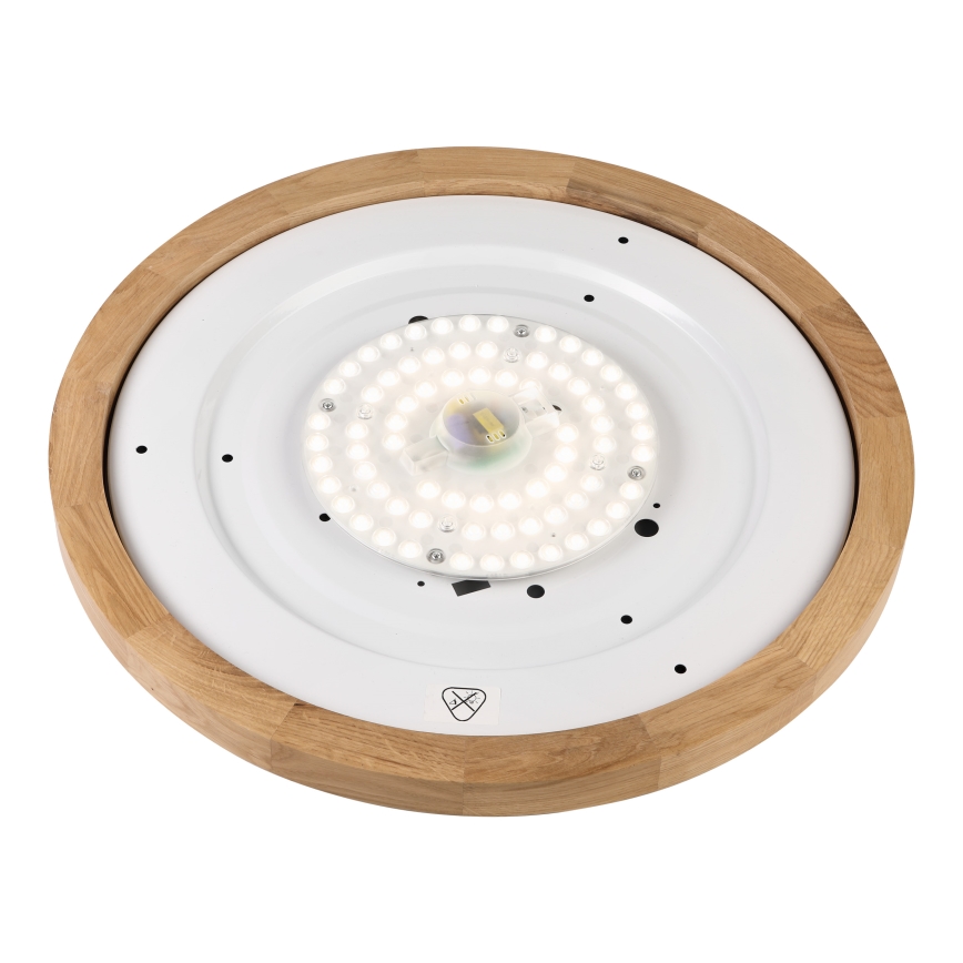 Brilagi - Lampada a soffitto LED BELLADONNA LED/36W/230V diam. 50 cm bianco/rovere