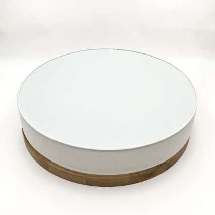 Brilagi - Lampada a soffitto LED BELLADONNA LED/36W/230V diam. 50 cm bianco/rovere