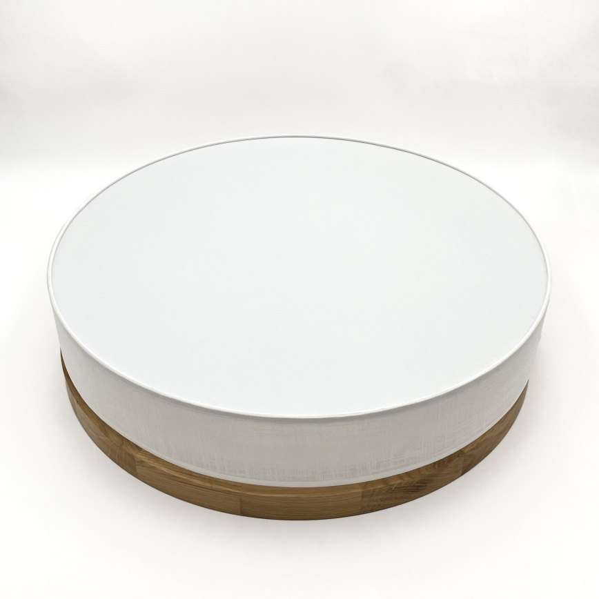 Brilagi - Lampada a soffitto LED BELLADONNA LED/36W/230V diam. 50 cm bianco/rovere
