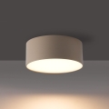 BRILAGI - Lampada a soffitto LED da esterno FORIS LED/9W/230V Ø 9 cm beige IP44