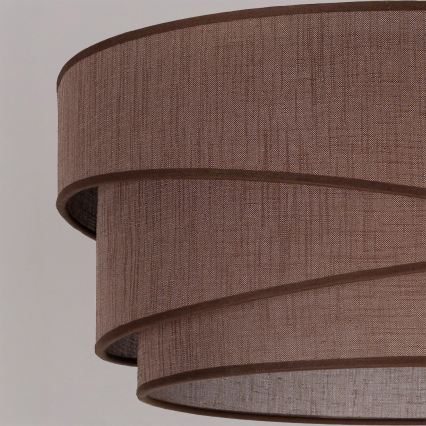 Brilagi - Lampada a sospensione con cavo ARROW 1xE27/60W/230V Ø 45 cm marrone