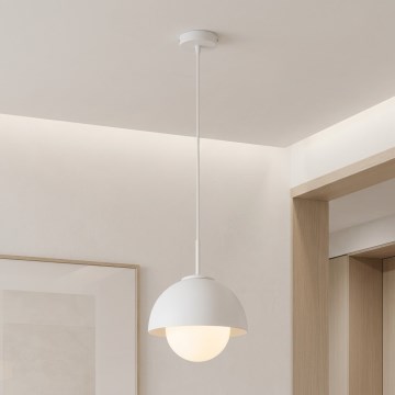 BRILAGI - Lampada a sospensione con cavo COSMO 1xE27/60W/230V Ø 18 cm, bianco