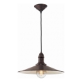 Brilagi - Lampada a sospensione con cavo FORGE 1xE27/60W/230V Ø 36 cm marrone