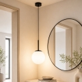 Brilagi - Lampada a sospensione con cavo MILO 1xE27/60W/230V nera