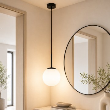 BRILAGI - Lampada a sospensione con cavo MILO 1xE27/60W/230V nera