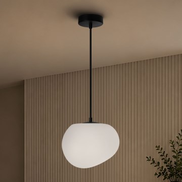BRILAGI - Lampada a sospensione con cavo PEBBLES 1xE27/40W/230V Ø 20 cm nero