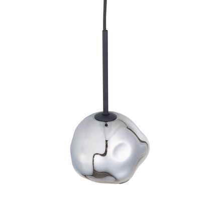 Brilagi - Lampada a sospensione con cavo VULCANO 1xG9/8W/230V Ø 15 cm nero/nero fumé
