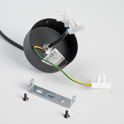 BRILAGI - Lampada a sospensione con cavo VULCANO 1xG9/8W/230V Ø 15 cm nero/nero fumé