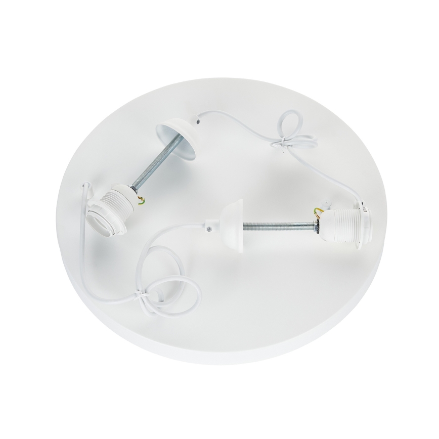 Brilagi - Lampada a sospensione con cavo WABI SABI 2xE27/40W/230V Ø 45 cm, bianco