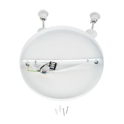 Brilagi - Lampada a sospensione con cavo WABI SABI 2xE27/40W/230V Ø 45 cm, bianco