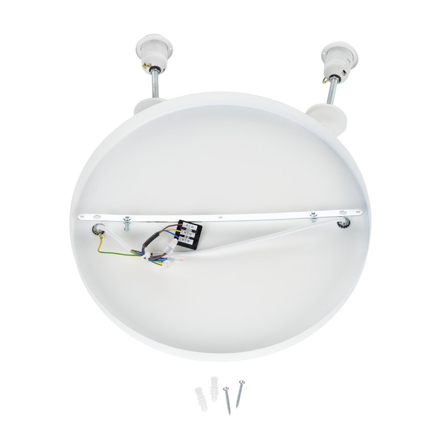 Brilagi - Lampada a sospensione con cavo WABI SABI 2xE27/40W/230V Ø 45 cm, bianco