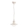 Brilagi - Lampada a sospensione da esterno MOLDE 1xE27/60W IP44 bianco/patina