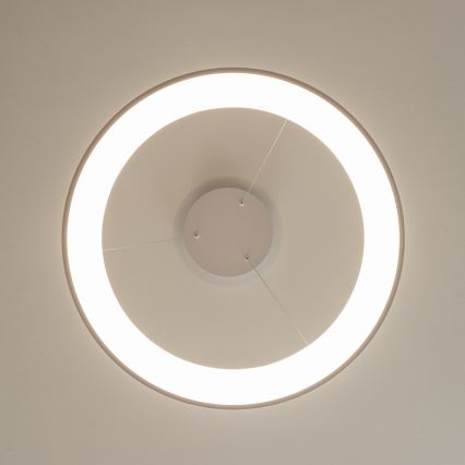 Brilagi - Lampadario a sospensione dimmerabile a LED FALCON II LED/99W/230V 3000-6500K Ø 60 cm bianco + telecomando