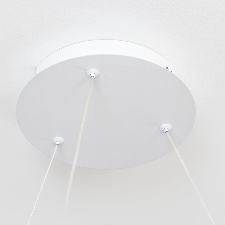Brilagi - Lampadario a sospensione dimmerabile a LED FALCON II LED/99W/230V 3000-6500K Ø 60 cm bianco + telecomando