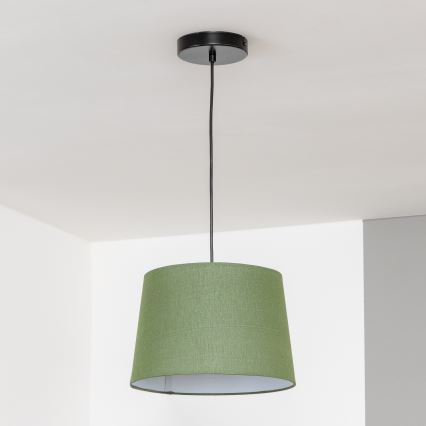 Brilagi - Lampada a sospensione LED CERIA su cavo 1xE27/40W/230V Ø 30 cm verde