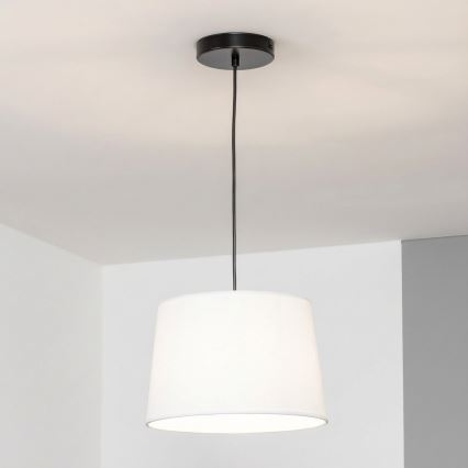 Brilagi - Lampada a sospensione LED con cavo CERIA 1xE27/40W/230V Ø 30 cm bianco