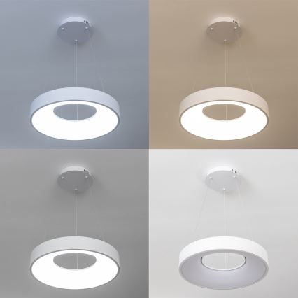 Brilagi - Lampadario LED dimmerabile a cavo FALCON II LED/67W/230V 3000-6500K Ø 40 cm bianco + telecomando