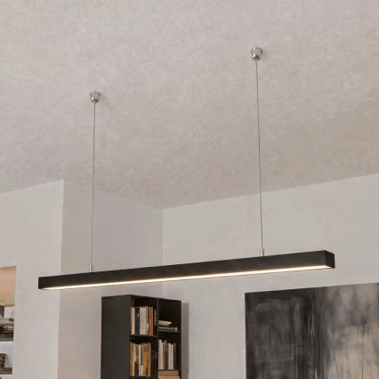 Brilagi - Lampada a sospensione LED FULLDAY LED/30/40/50W/230V 2700/4000/6000K 150 cm nera