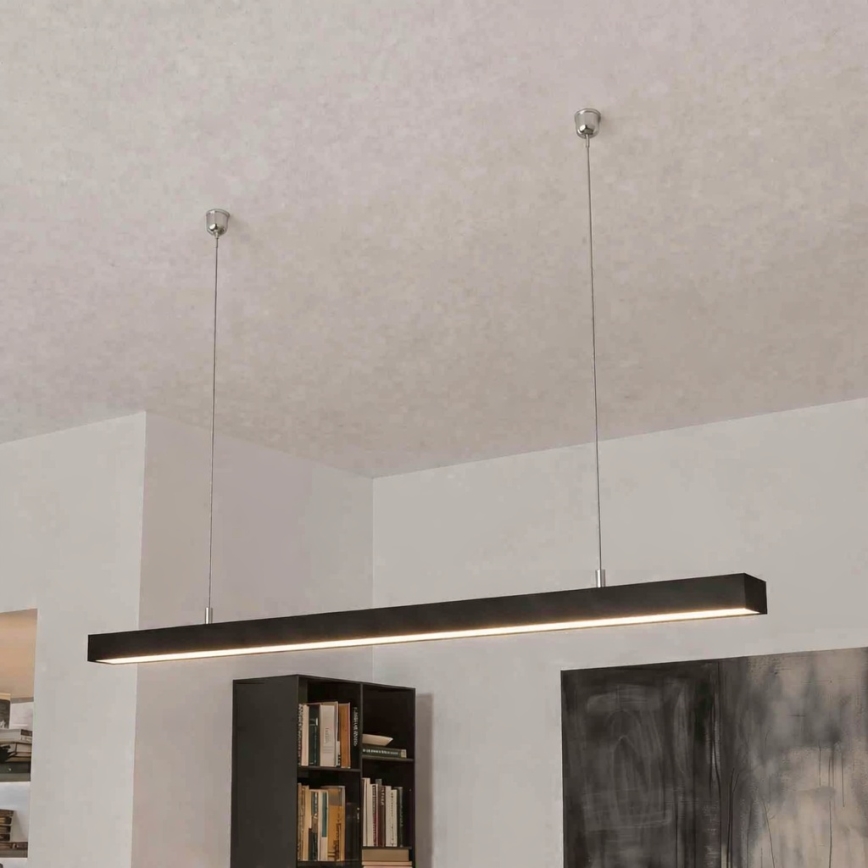 Brilagi - Lampada a sospensione LED FULLDAY LED/30/40/50W/230V 2700/4000/6000K 150 cm nera