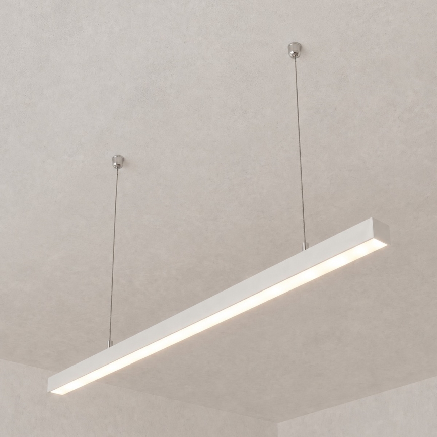 Brilagi - Lampada a sospensione LED FULLDAY LED/30/40/50W/230V 2700/4000/6000K 150 cm bianca