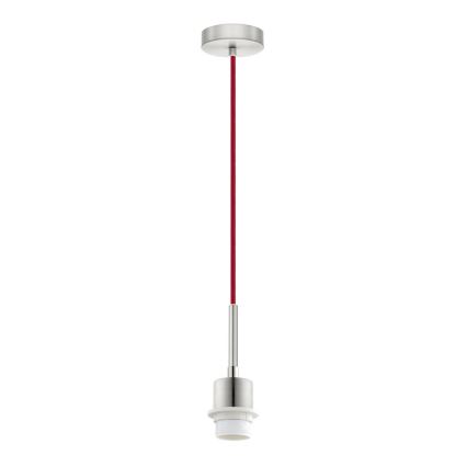 Brilagi - Lampada a sospensione LED NUBILA 1xE27/60W/230V Ø 14 cm rosso/antracite