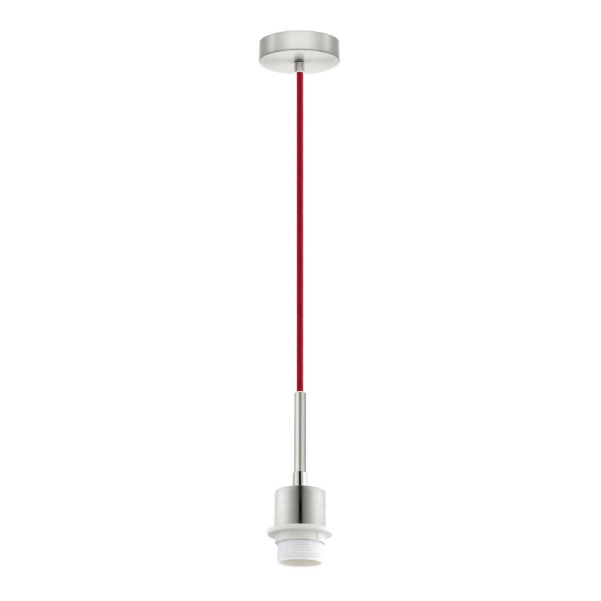 Brilagi - Lampada a sospensione LED NUBILA 1xE27/60W/230V Ø 14 cm rosso/antracite