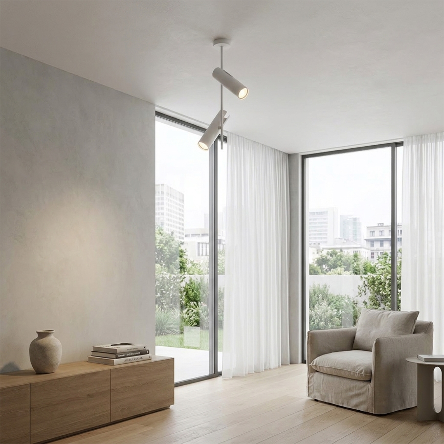 Brilagi - Lampadario LED RGBW dimmerabile su asta BRANCH 2xGU10/6,5W/230V 2700-6500K bianco