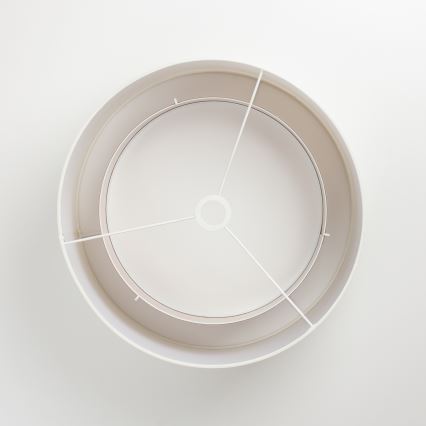 Brilagi - Lampada a sospensione LED su cavo CERIA 1x E27/40W/230V Ø 50 cm bianco/beige